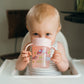 Dr. Brown'S Milestones Cheers 360 Cup Spoutless Transition Cup With Handles For Easy Grip And Leak-Free Learning, Pink Safari, 7