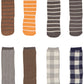 Hudson Baby Baby Girls Cotton Rich Knee-High Casual Socks, Forest Boy, 6-12 Months Us