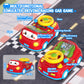 Toys for 1 Year Old Boy Gifts - 2-in-1 Toddler Push Car & Musical Racing Adventure Steering Wheel Driving Game, Interactive Lear