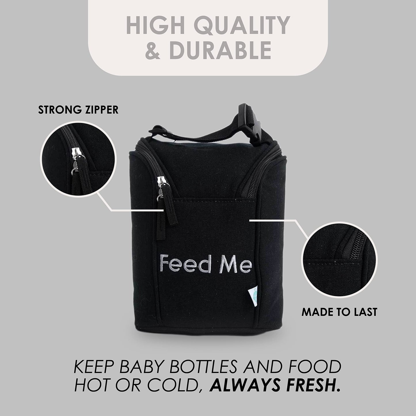 Easy Baby - Diaper, Bottle, And Supplies - Organizer Pouches - Change, Feed, And Dress Me (4 Pack Brooklyn) | Organizing Packing