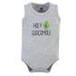 Hudson Baby Unisex Baby Cotton Sleeveless Bodysuits Taco Truck, 6-9 Months