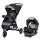 Baby Trend Passport Seasons All-Terrain Stroller Travel System with EZ-Lift Plus Infant Car Seat, Dash Black