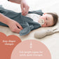 SleepingBaby Zipadee-Zip Transitional Swaddle Sack, 3-6 Month - Roomy Zipper Swaddle for Easy Diaper Changes and Proper Hip Deve