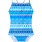 Bathing Suits For Girls Size 3T 4T Toddler Swimsuit Plaid Blue 3D Printed Classic One Piece Swimwear