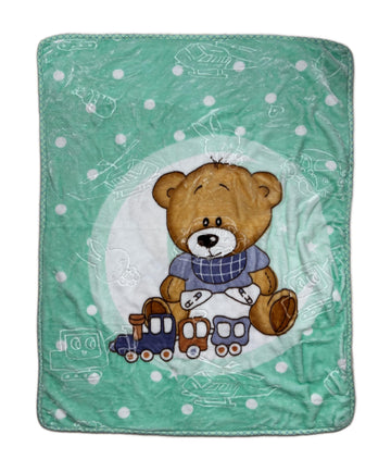 40X50 Cute Cozy Fluffy Warm Baby Blanket for Boys Infants Toddlers Bedding Crib Cot Stroller,Birthday Newborns Gift Fluffy