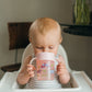 Dr. Brown'S Milestones Cheers 360 Cup Spoutless Transition Cup With Handles For Easy Grip And Leak-Free Learning, Pink Safari, 7