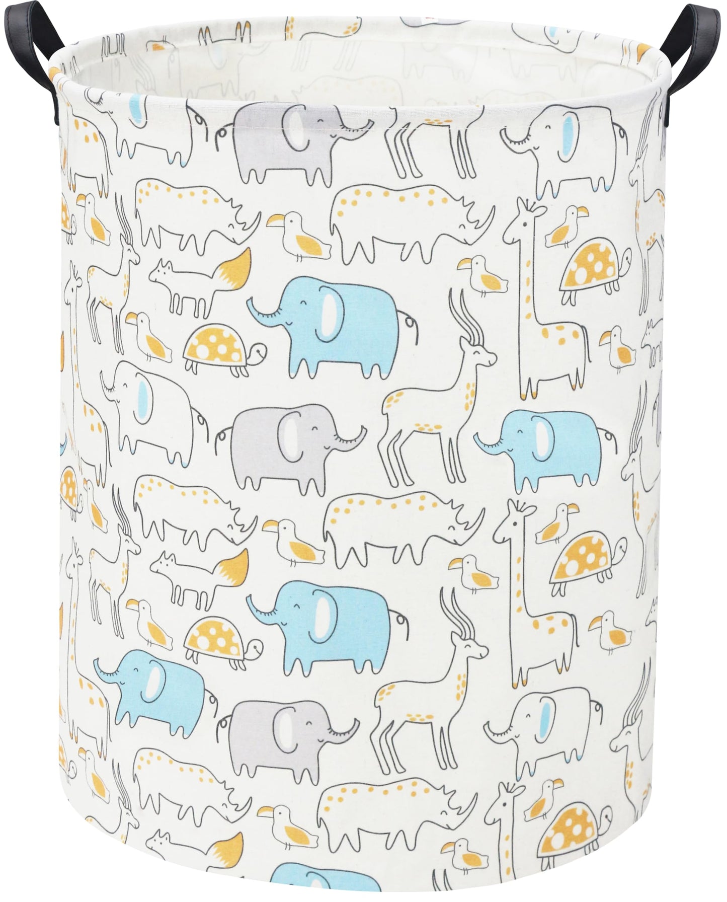 Tibaolover Animal Baby Laundry Basket Baby Hamper Kids Toy Storage Bin For Boys Room Decor Baby Nursery Hamper Gift Baskets For