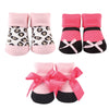 Luvable Friends Baby Boys Newborn And Terry Socks, Leopard, 6-12 Months Us
