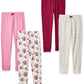 Hudson Baby Unisex Baby Cotton Pants and Leggings Rose, 18-24 Months
