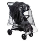 Graco Universal Baby Stroller Plastic Rain Cover & Weather Shield, Lightweight Waterproof Weathershield, Clear Vinyl Infant Car