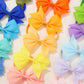 Jollybows 40Pcs Baby Girls Grosgrain Ribbon Hair Bows Headbands 4' Hair Band Hair Accessories For Infants Newborn Toddler