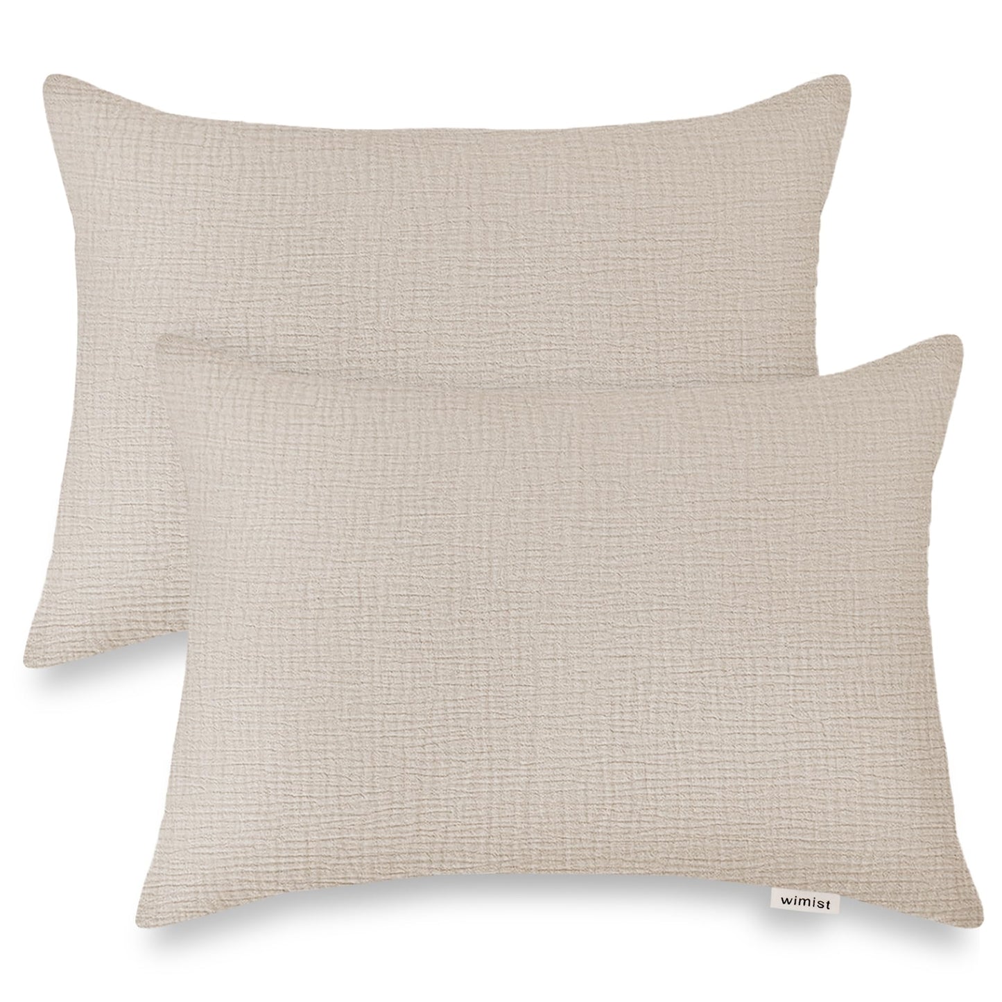 Toddler Pillowcases For 13'X18' Pillow 2 Pack, Muslin Small Toddler Baby Kids Travel Pillow Covers For Boys Girls With Envelop