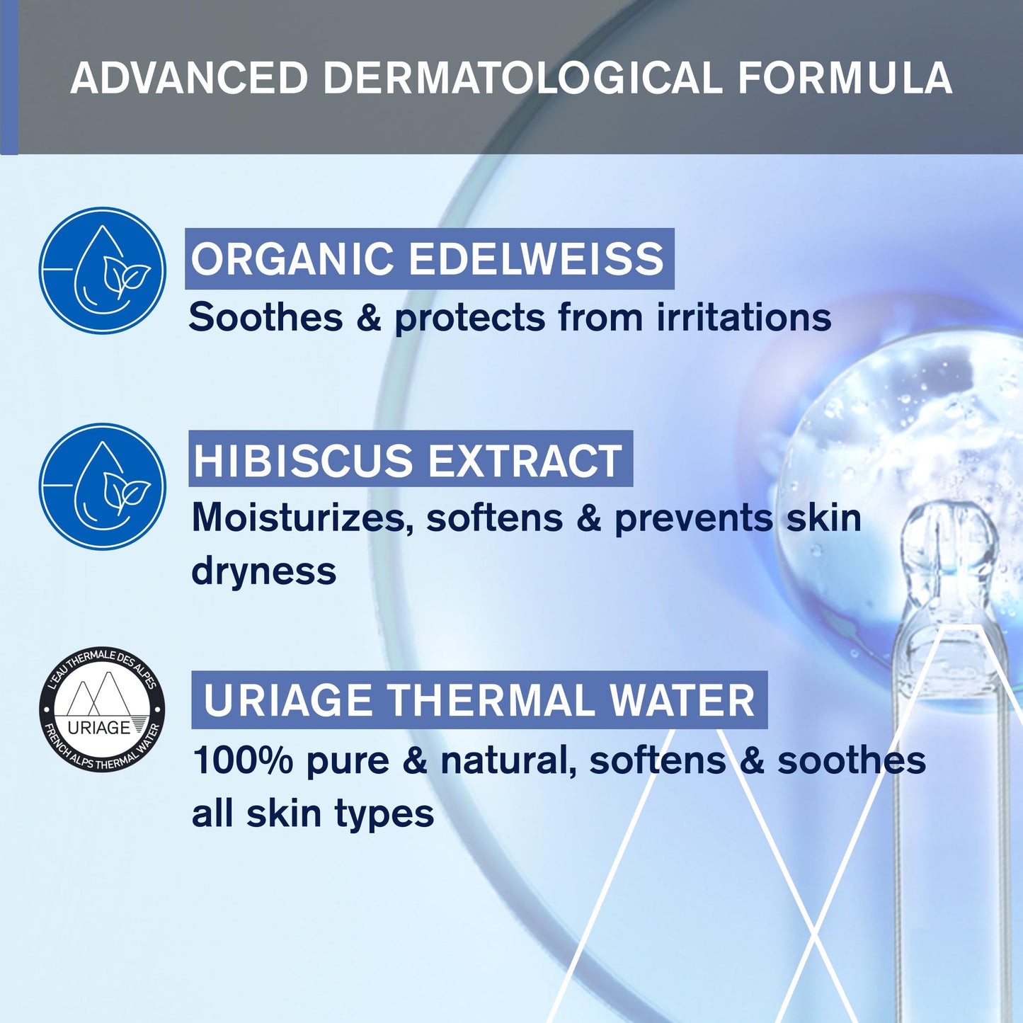 Uriage Baby 1St Shampoo With Organic Edelweiss | Leaves Hair Soft & Supple, 96% Ingredients Of Natural Origin, Tear-Free, Soap-F