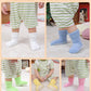 Lanleo Baby Girls Boys Non Slip Socks With Grips Toddler Kids Unisex Warm Thick Cotton Ankle Crew Socks With Grippers 6 Pairs Co