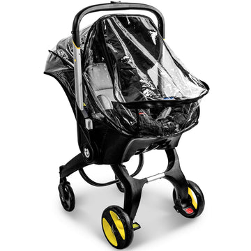Car Seat Rain Cover,Food Grade Eva,Universal Baby Stroller Accessory For Infant Car Seat Stroller,Waterproof, Windproof Protecti