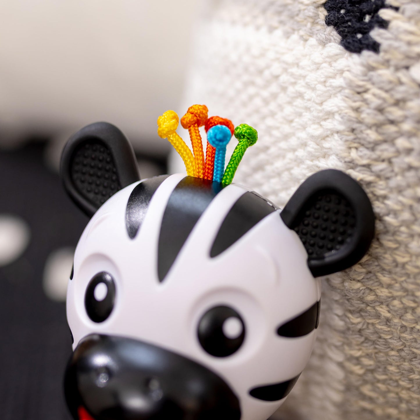 Baby Einstein Shake-a-Shape Zen Teether Toy, Multisensory, Ages 3 Months and Up