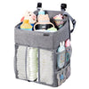 Clearworld Hanging Diaper Caddy Organizer,Diaper Stacker And Crib Organizer,Upgrade Thicken Nursery Organizer For Changing Table