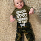 Nzrvaws Baby Boy Clothes Newborn Boy Outfit 3-6 Months Romper Short Sleeve Cooler Version Of Dad Top Camouflage Long Pants Hat 3
