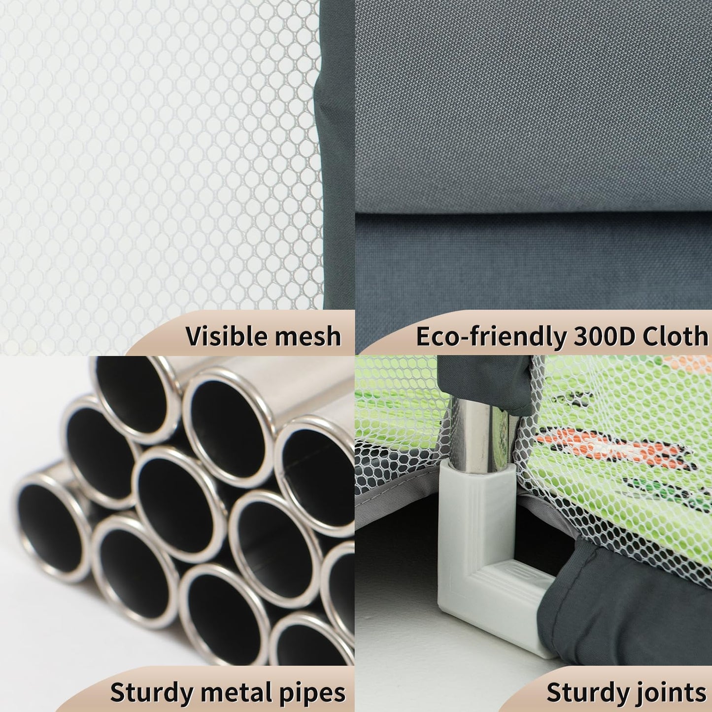 Baby Playpen With Mat - Playpen For Babies And Toddlers - Playards With Mat And Accessories - Sport Playpen - Discover Your Chil