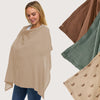 Muslin Nursing Cover Up For Breastfeeding - Breast Feeding Covers For Women | Breathable 100% Muslin Cotton Breastfeeding Cover