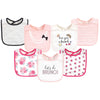 Little Treasure Unisex Baby Cotton Bibs, Love Brunch, One Size