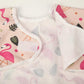 Sigzagor Baby Bib Sleeved Shirt With Pocket 1-3 years old Toddler Painting Drawing (Cloud)