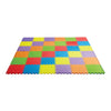 Edushape Foam Play Mat For Baby - Foam Interlocking Floor Mats With Solid Colors, Edges And Corners - Thick, Textured, Soft Foam