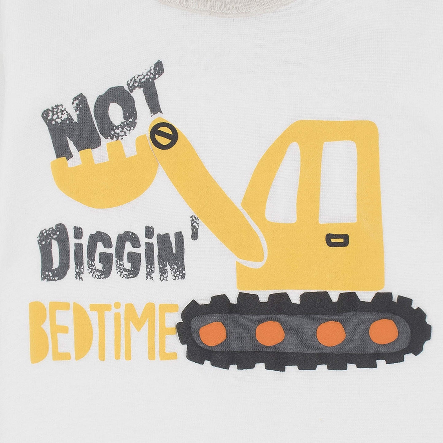 GerberBaby BoysToddler Snug Fit 4-Piece Pajama SetDump Truck Grey5T