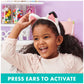 Gabbys Dollhouse, Magical Musical Cat Ears, Kids Costume with Lights, Music, Sounds & Phrases, Pretend Play Toys for Girls Ages