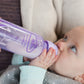 Dr. Browns Natural Flow Anti-Colic Options+ Narrow Baby Bottles 8 Oz/250 Ml, With Level 1 Slow Flow Nipple, 3 Pack, 0M+ Purple