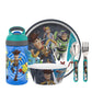 Zak Designs 5-Piece Dinnerware Set, Disney and Pixar Toy Story 4 - Durable Plastic & Stainless Steel - Includes Water Bottle, 8-