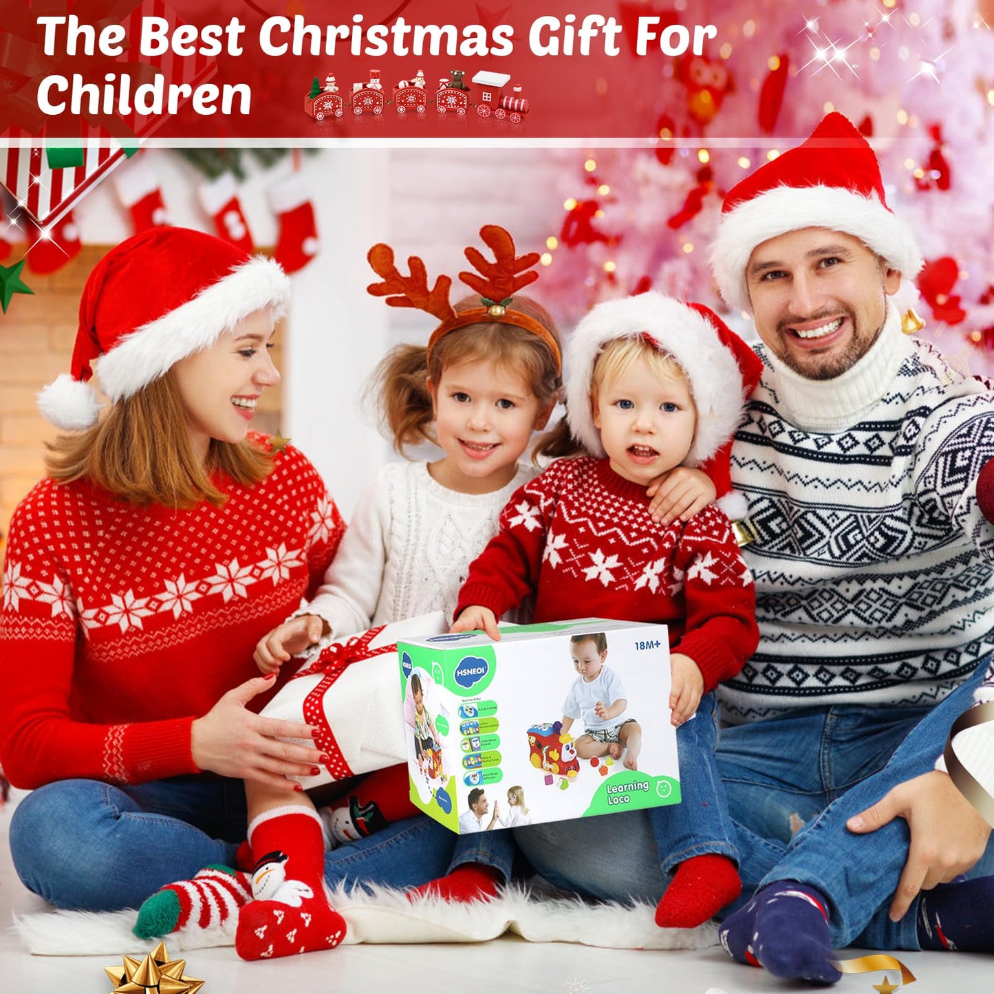 Baby Toys for 1 Year Old Boy Girl Gift Musical Train Baby Toys 6-12 12-18 Months,Early Educational Learning Montessori Kids Toys