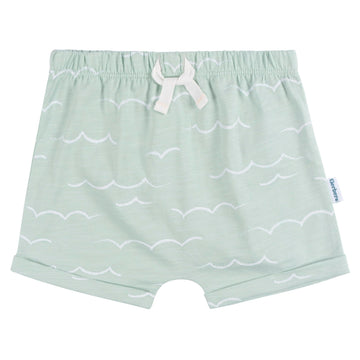Gerber Baby Boys T-Shirt And Shorts Set, Waves, 12 Months