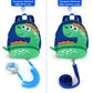 Accmor Toddler Harness Backpack Leash, Cute Dinosaur Backpacks With Anti Lost Wrist Link, Mini Child Leash Wristband Baby Protec