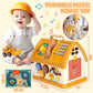 SLTBEH Baby Toys for 1 2 3 Year Old Boy and Girl Gifts Toddler Toys Age 1-2 10-in-1 Montessori with Sound Lights Music Clock Tel