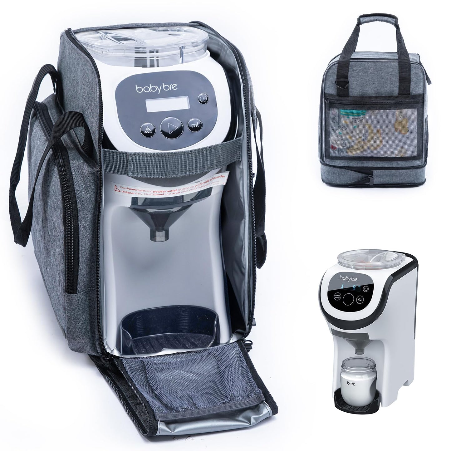 Sfybyheart Carrying Case Compatible With Baby Brezza Formula Pro Mini Baby Formula Mixer Machine Carrying Bag - Baby Formula Mix