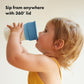 Oxo Tot Transitions 360 Cup 9 Oz. - Opal And Blossom - 2 Pack