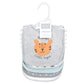 Hudson Baby Unisex Baby Cotton Bibs, Alphabet Animals, One Size