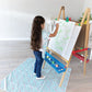Bumkins Baby Splat Mat For Under High Chair, Waterproof Washable Cloth For Arts And Crafts, Playtime Mats For Kids, Floors Or Ta