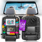 Cartik Backseat Car Organizer - Car Seat Organizer, Road Trip Essentials for Kids, Car Organizer Backseat Storage for Toys & Acc