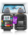 Cartik Backseat Car Organizer - Car Seat Organizer, Road Trip Essentials for Kids, Car Organizer Backseat Storage for Toys & Acc