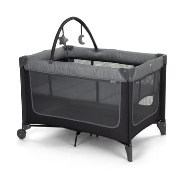 Safety 1st Basic 2-in-1 Play Yard with Bassinet, Gray