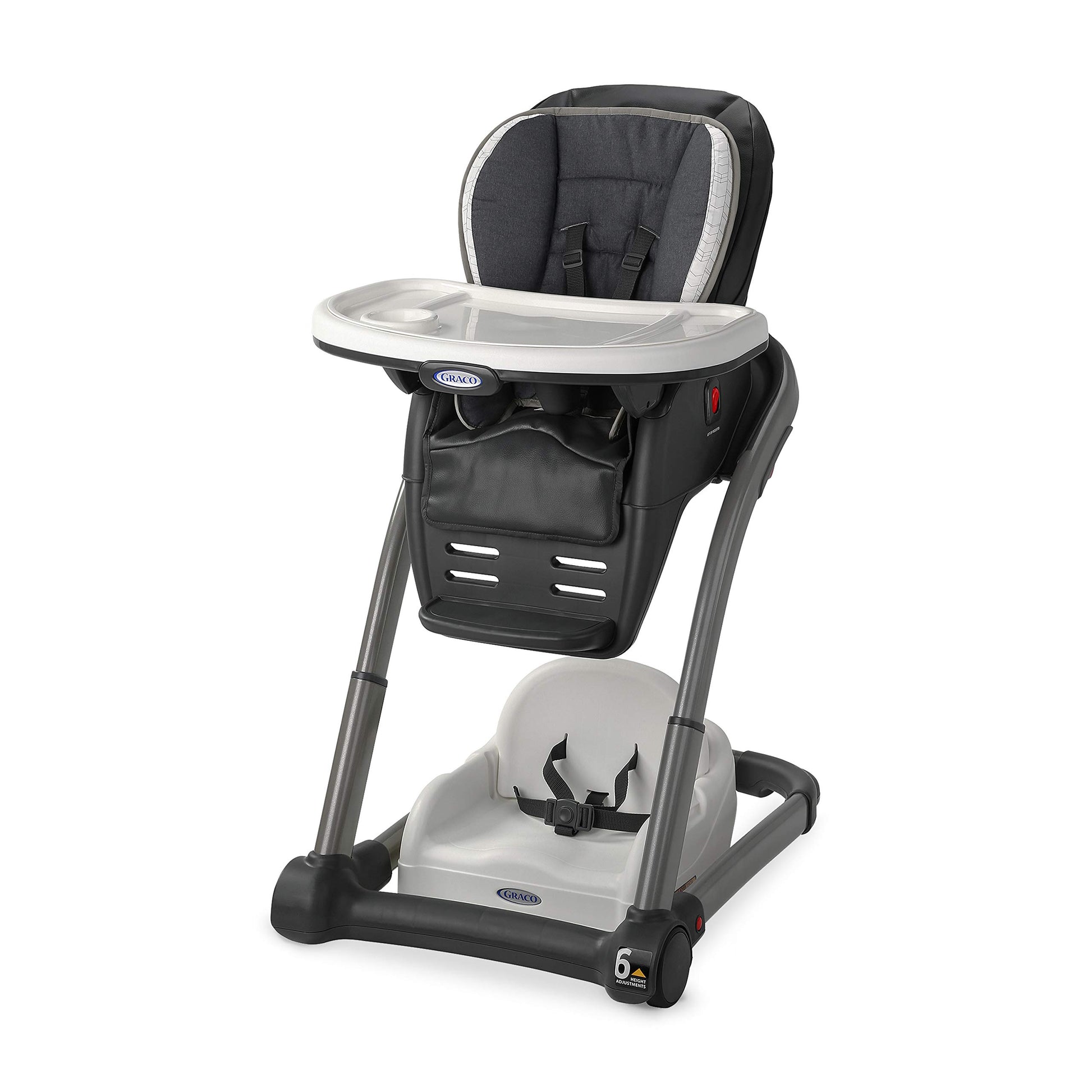 Graco Blossom 6 In 1 Convertible High Chair, Redmond, Infant Highchair, Toddlers Booster & Convenient For Travel