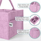 Mr. Pen- Baby Diaper Caddy Organizer, Lavender Dream, Baby Caddy Organizer With Handle, Compact Size, Collapsible & Portable