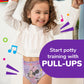 Pull-Ups Girls' Potty Training Pants, Size 2T-3T Training Underwear (16-34 Lbs), 124 Count (4 Packs Of 31)