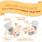 Kids Preferred Harry Potter Dobby Baby Infant Rattle Socks with Dobby Plush Rattle and Dobby is Free - Soft Baby Sock Feet Rattl