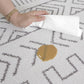 Baby Care Play Mat (Medium, Nordic Trails - Tribal) 73 x 49 Original One-Piece Reversible Rollable Waterproof Firm PVC Play Mat