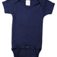 Navy Interlock Short Sleeve Bodysuit Onezie