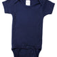 Navy Interlock Short Sleeve Bodysuit Onezie