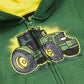 John Deere Baby Boys Fleece Zip Hoody Hooded Sweatshirt, Green, 2T Us